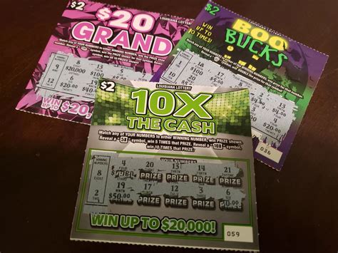best louisiana scratch offs.